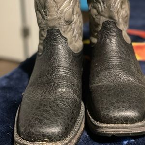 Mens 12” tall Rebel, Durango grey/black boots